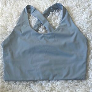 Blue Women's Crop Top